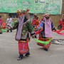 白马藏族的非物质文化遗产「㑳舞」。