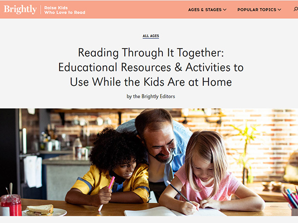 Educational Resources and Activities to Use While Kids Are at Home
