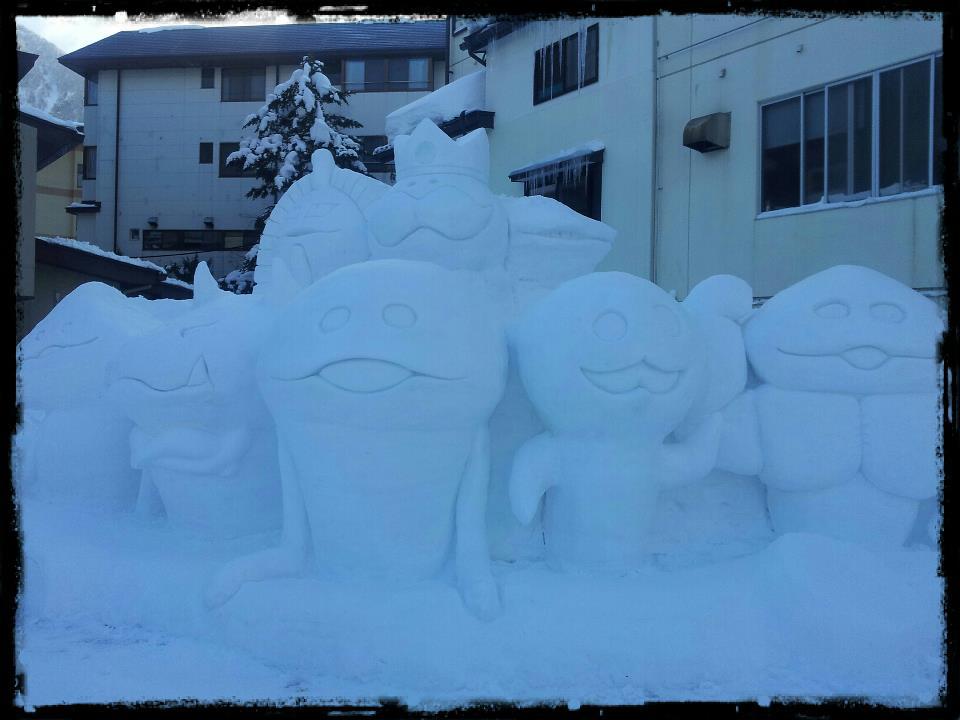 日本人雕雪